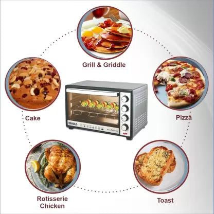 Inalsa 30-Litre Master Chef 30 SSRC Oven Toaster Grill (OTG)  (Black, Silver) Inalsa 30-Litre Master Chef 30 SSRC Oven Toaster Grill (OTG)  (Black, Silver)